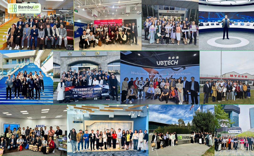 BambuUP đã dẫn dắt hơn 100+ doanh nghiệp, tổ chức Việt Nam tiếp cận các thị trường quốc tế