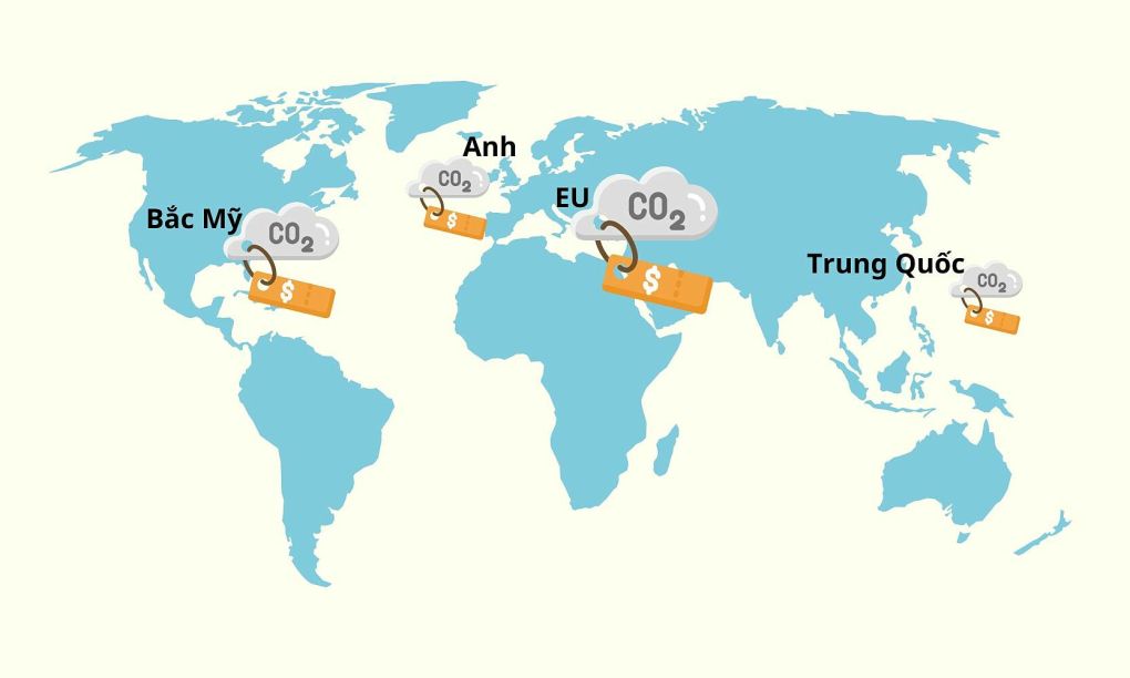 Những thị trường Carbon lớn trên thế giới