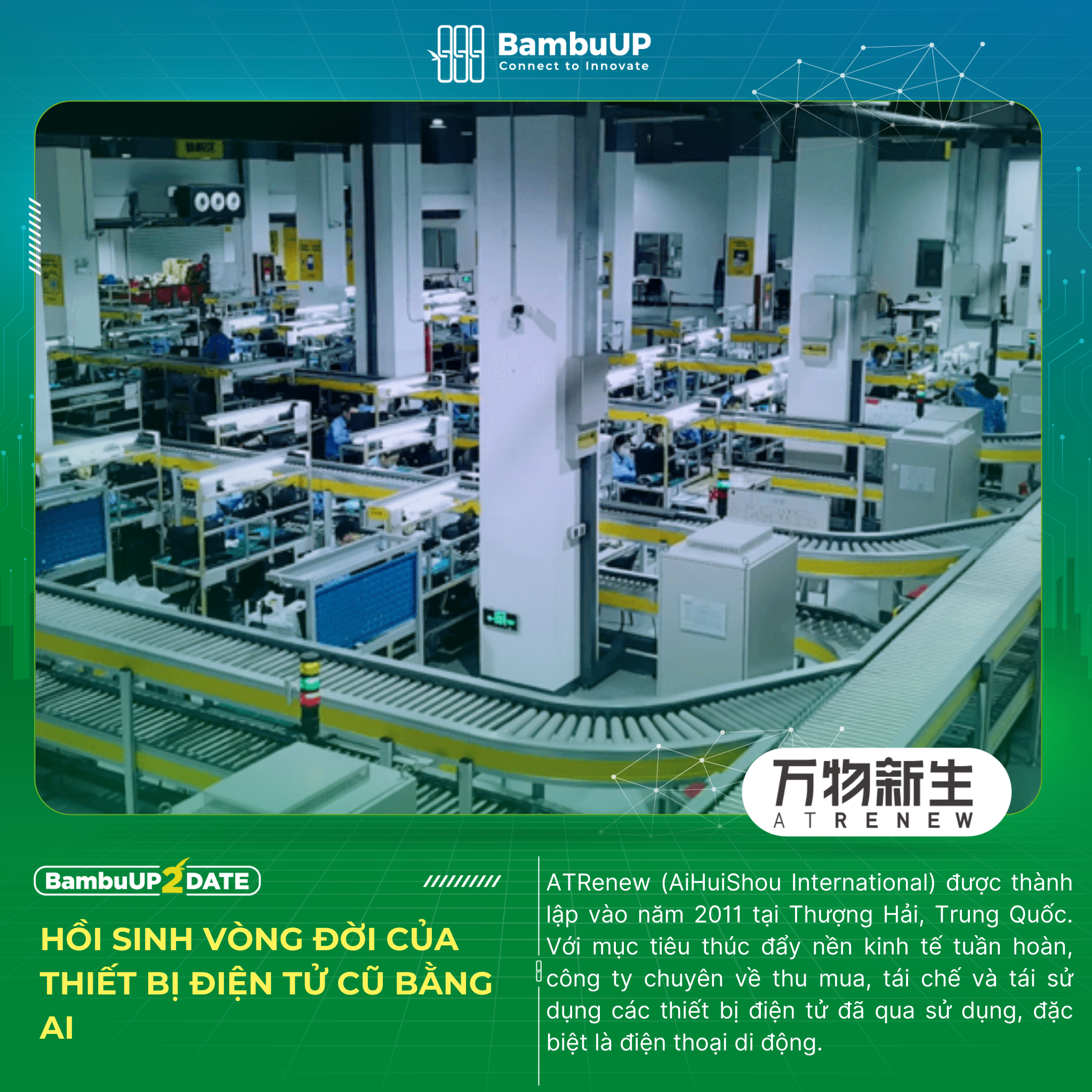 ATRenew - Thu mua và tái sử dụng các thiết bị điện tử đã qua sử dụng