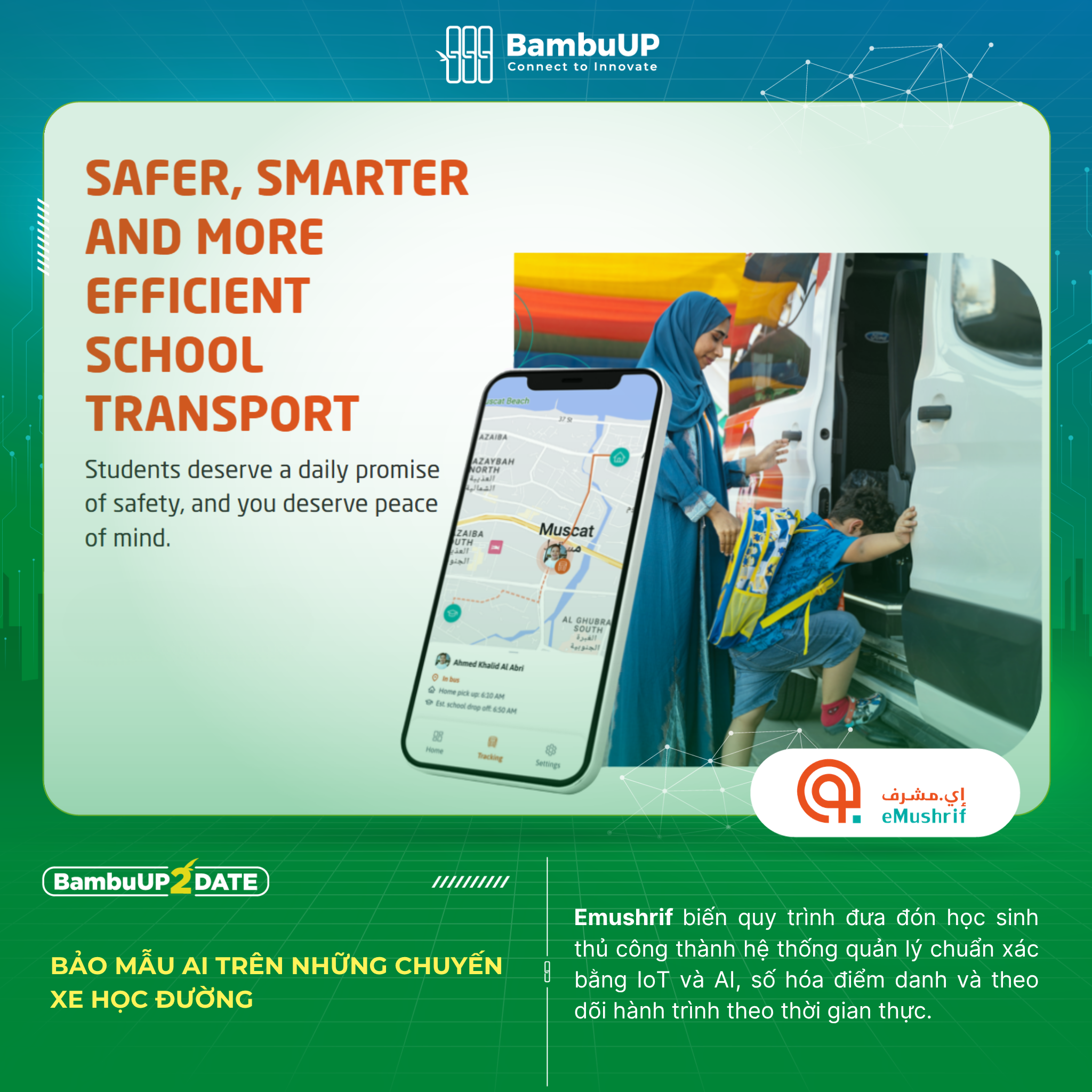 Bảo mẫu AI trên những chuyến xe học đường