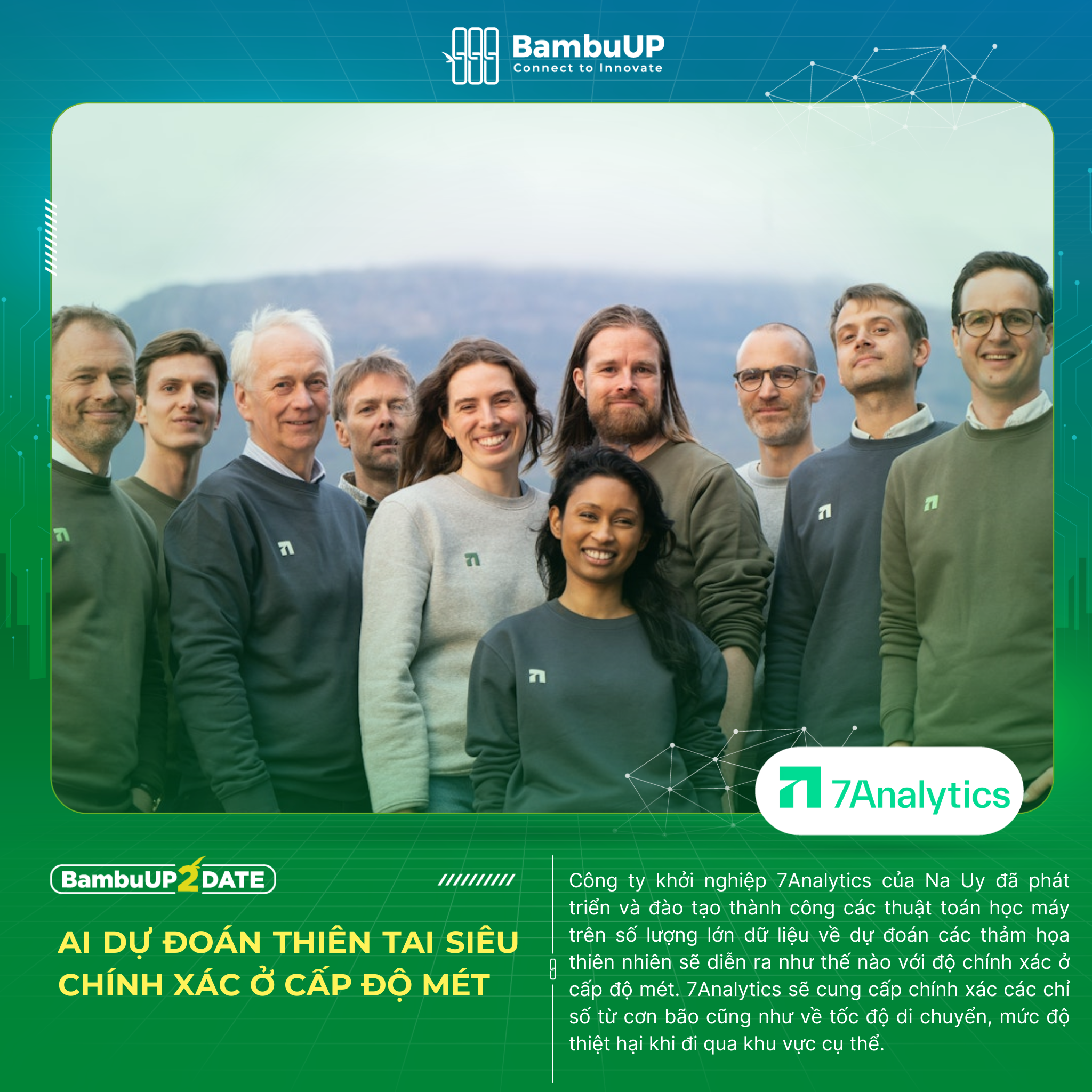 Dự đoán thiên tai thông minh