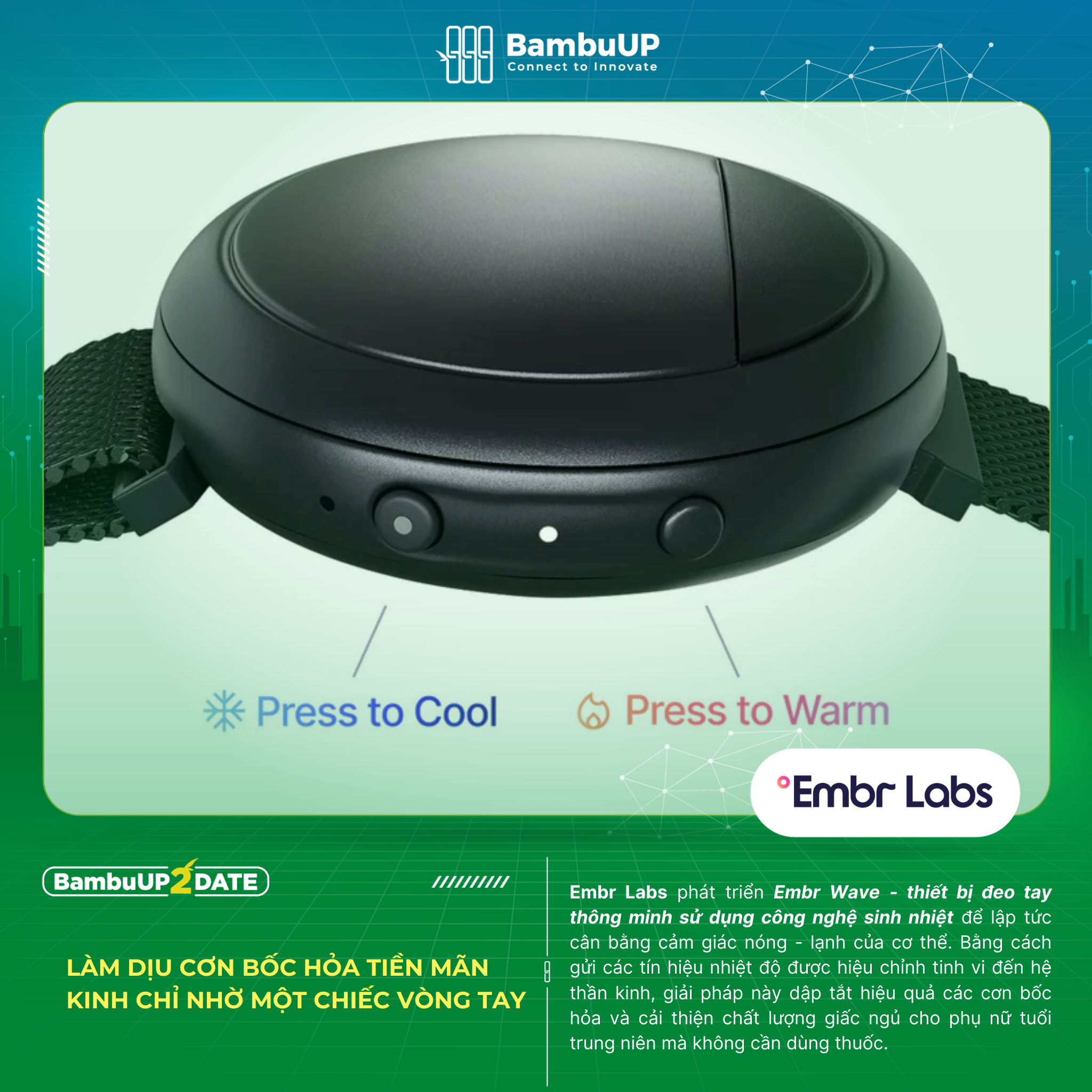 Đồng hồ đeo tay sinh nhiệt