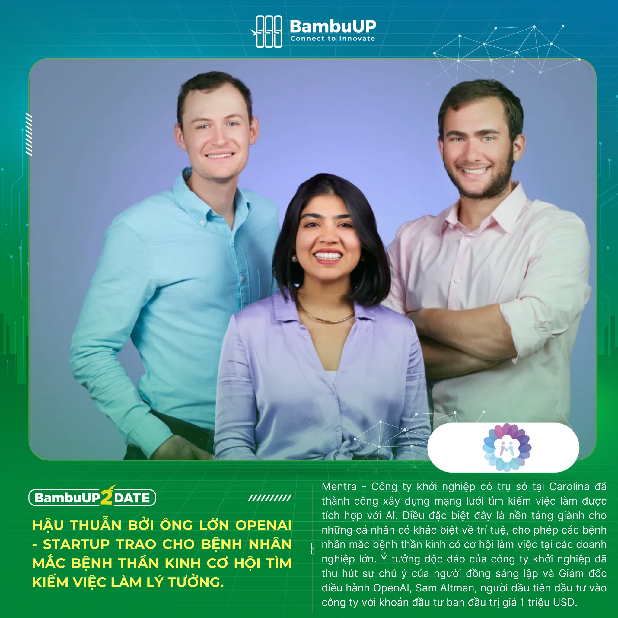 BambuUP Innovation of the Week