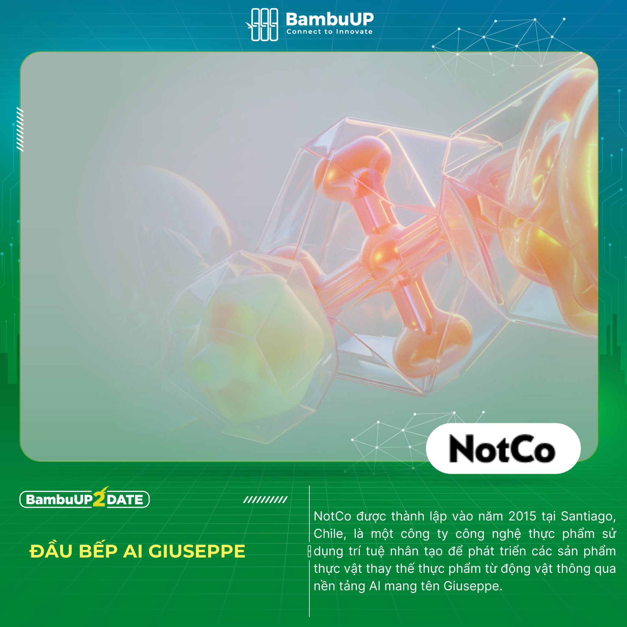 NotCo - AI tái tạo hương vị và kết cấu của thực phẩm từ động vật