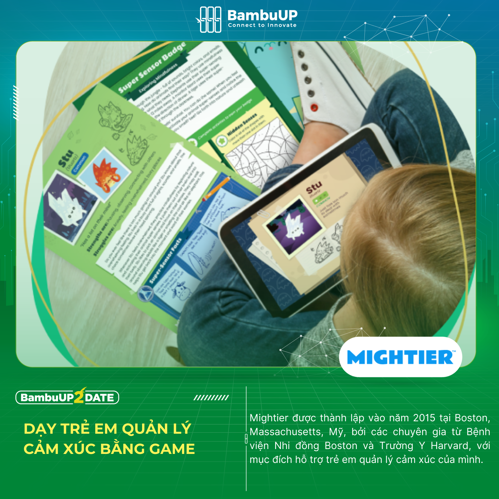 Mightier - Công nghệ dạy trẻ em cách quản lý cảm xúc