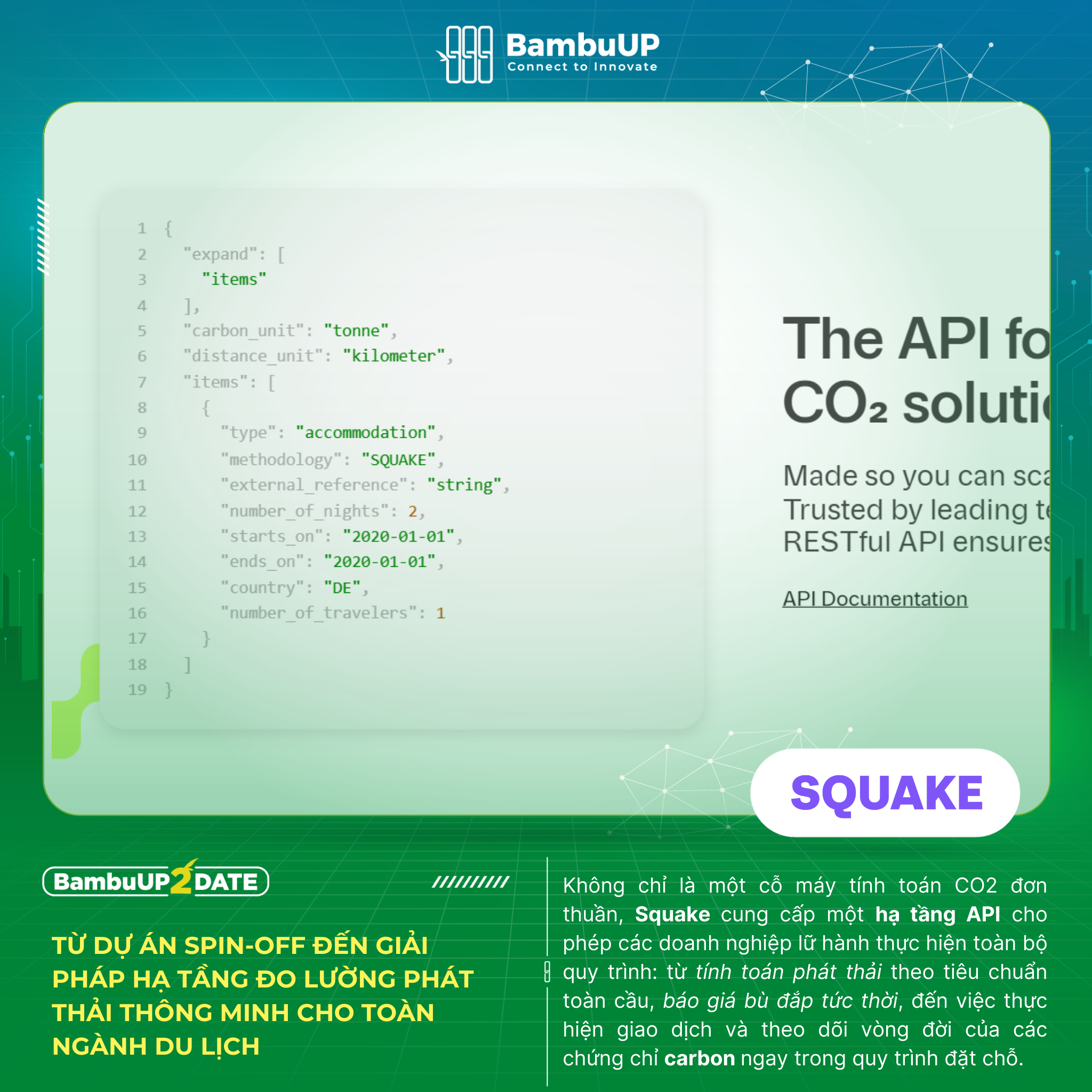 Từ dự án spin-off đến giải pháp hạ tầng đo lường phát thải thông minh cho toàn ngành Du lịch