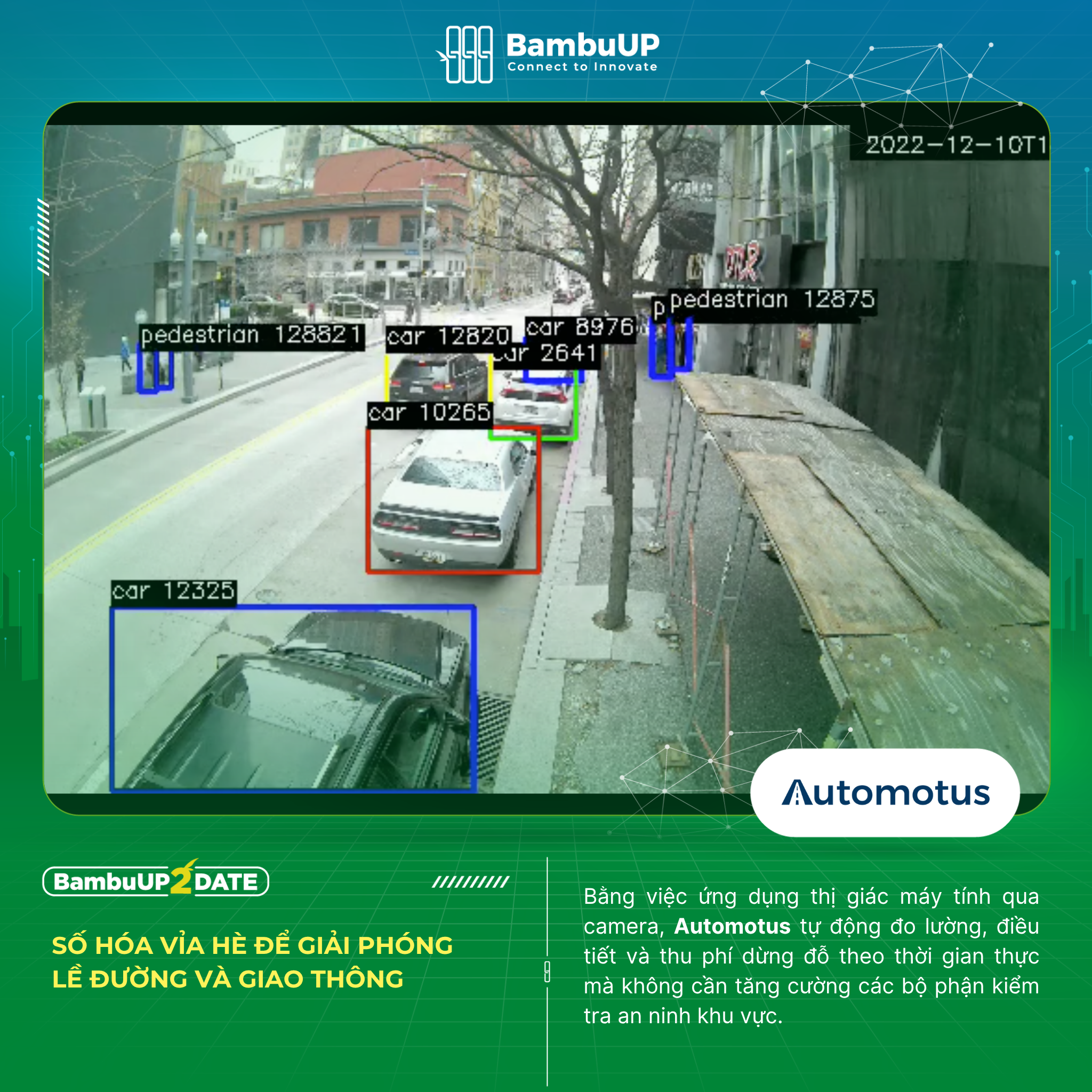 Số hóa vỉa hè để giải phóng lề đường và giao thông 
