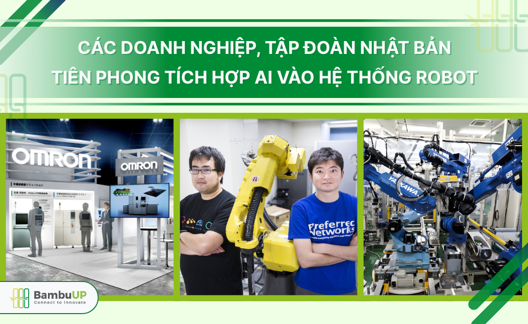 Các tập đoàn robot lớn Nhật Bản không ngừng nghiên cứu cách tích hợp AI vào robot