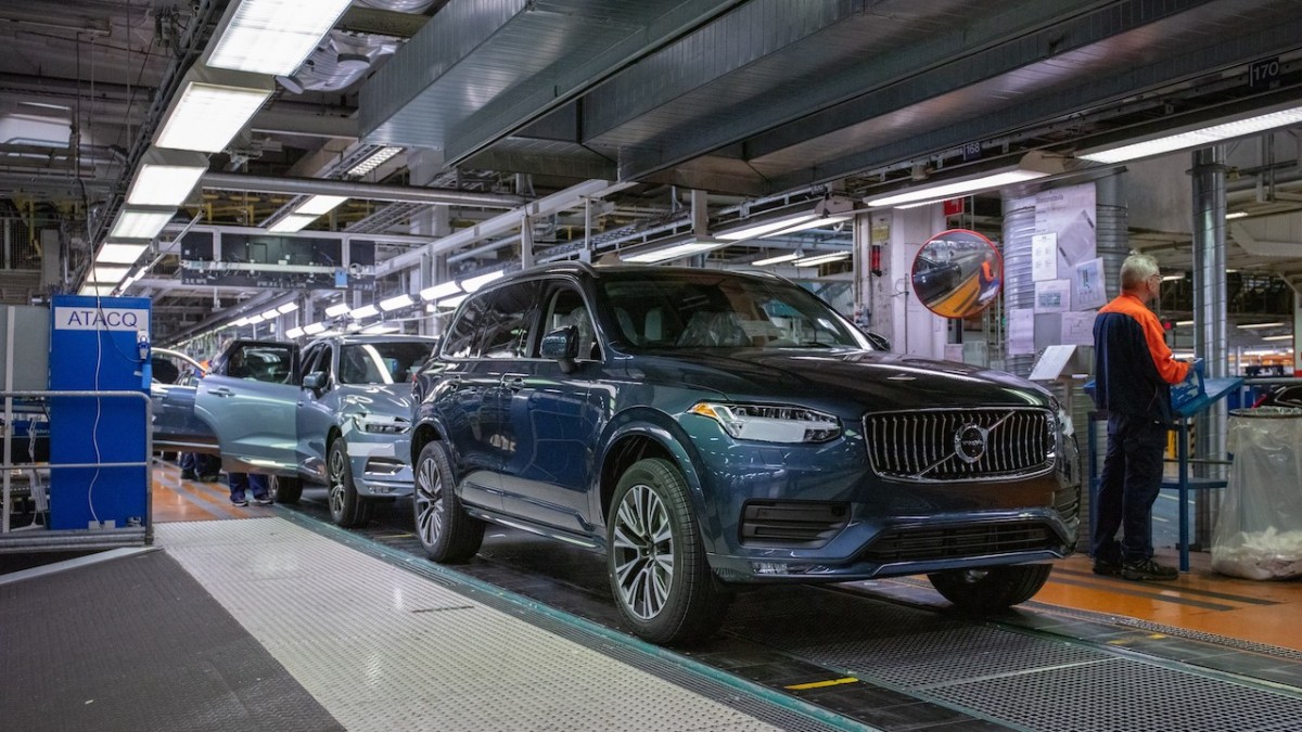 Nhà máy sản xuất Volvo ở Torslanda, Thụy Điển đã đạt trạng thái 100% trung hòa carbon