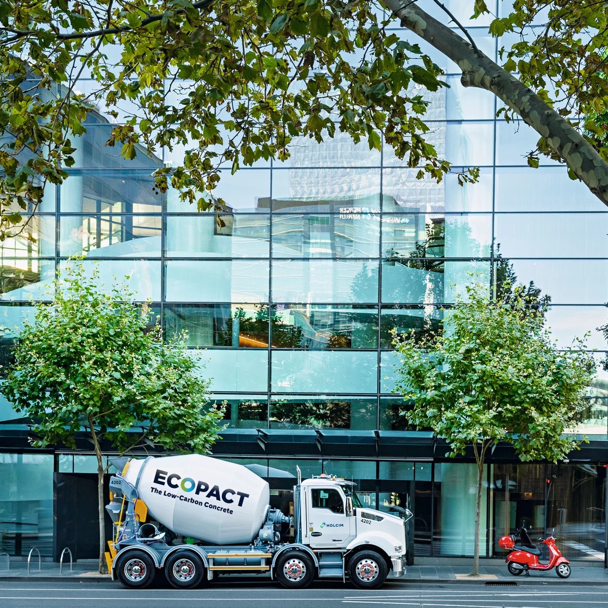 Holcim cho ra mắt dòng bê tông phát thải thấp