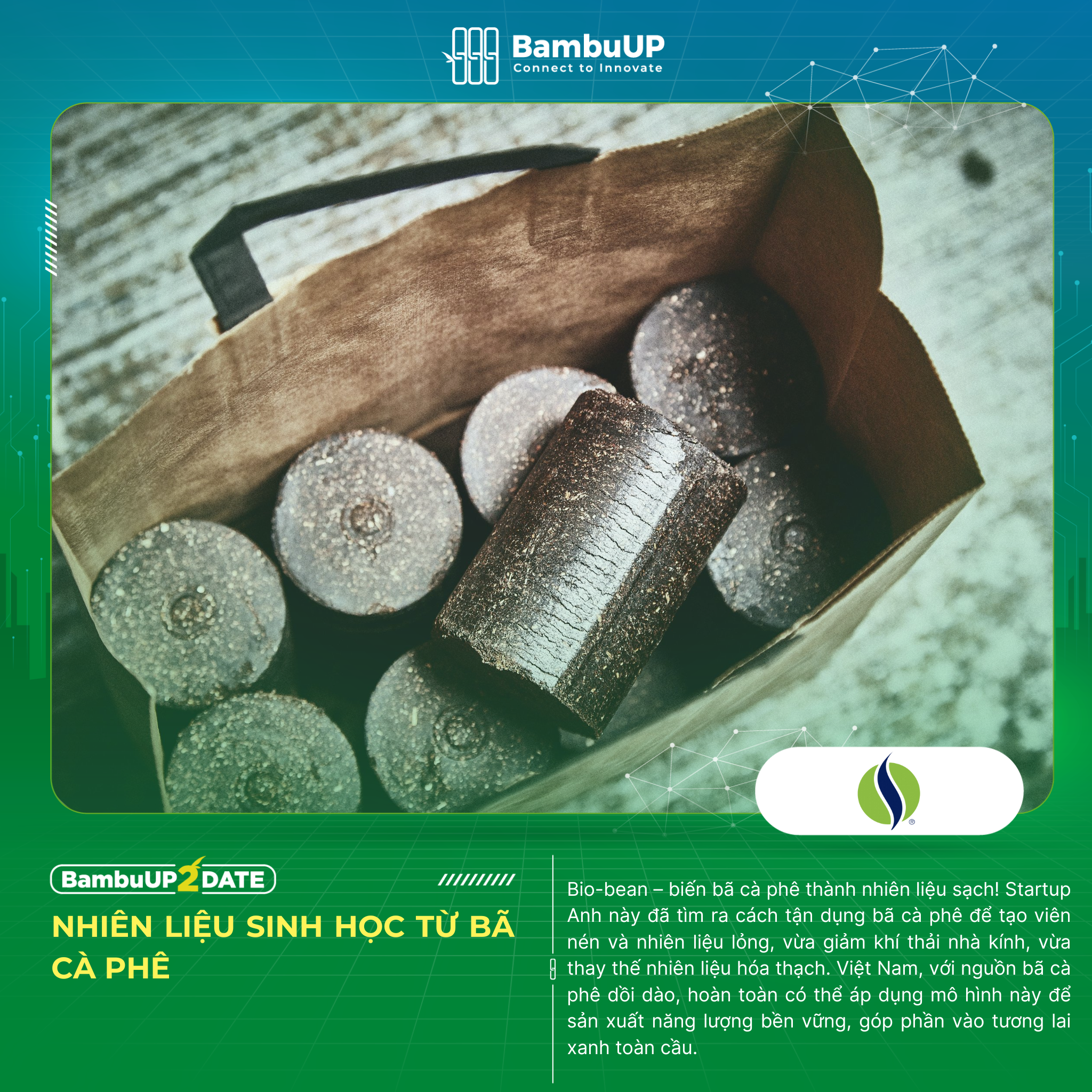 Bio-bean: Startup Anh Tận Dụng Bã Cà Phê Để Sản Xuất Nhiên Liệu Sinh Học, Góp Phần Thúc Đẩy Năng Lượng Sạch