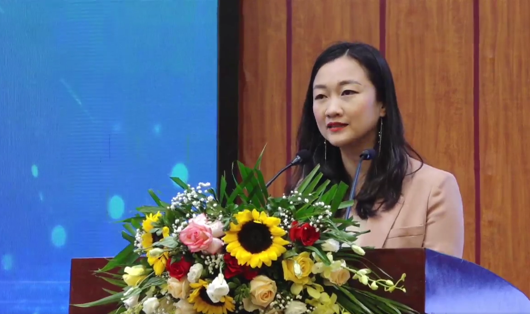 Bà Phạm Thị Thu Hằng - Chủ tịch HĐQT của Nền tảng ĐMST BambuUP