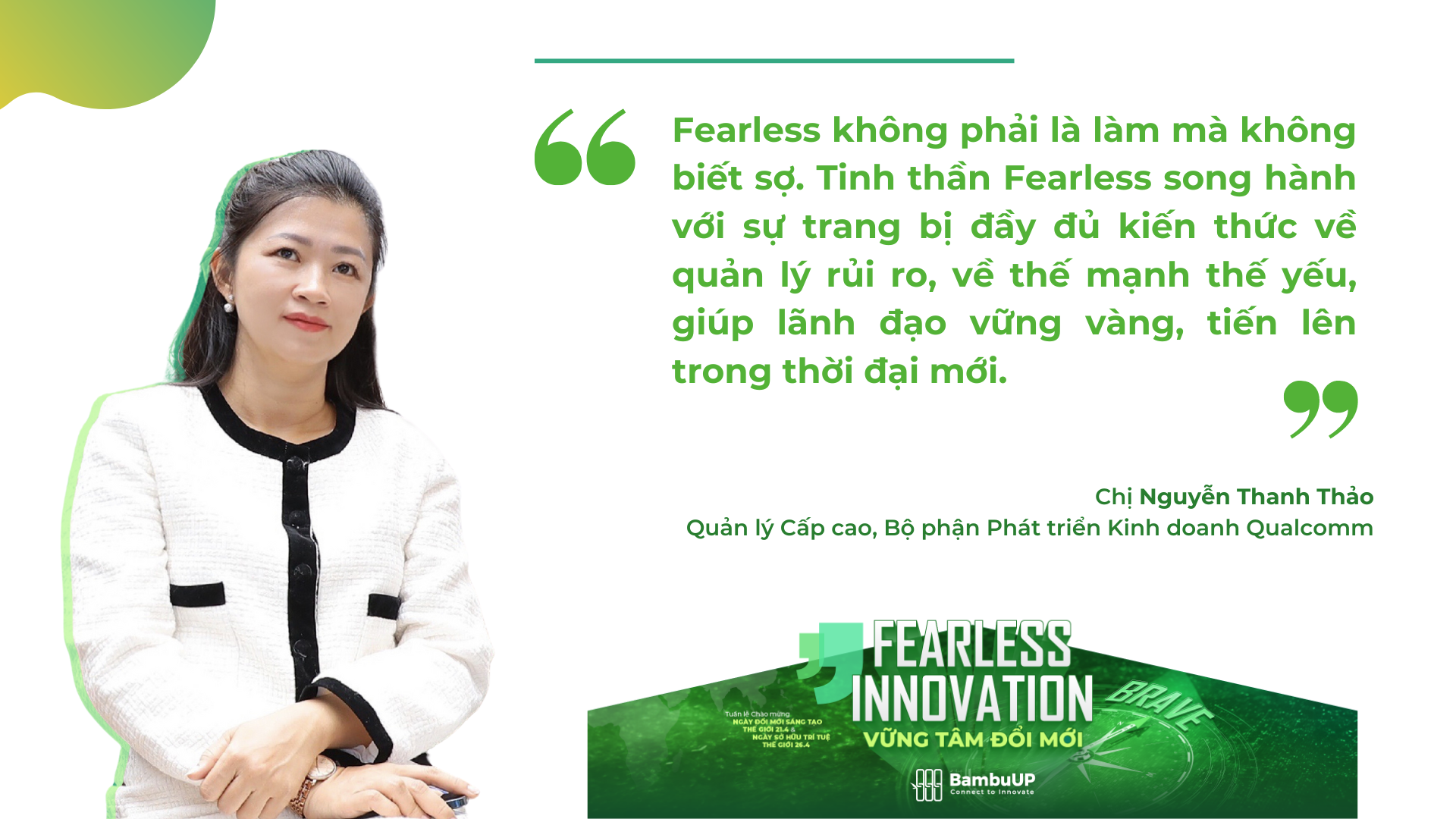 Chuẩn bị tinh thần ‘Fearless’ (vững tâm) để vươn mình bứt phá