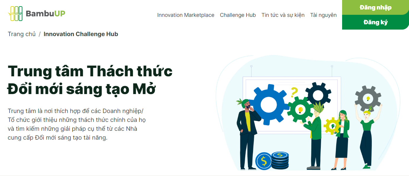 Sân chơi Innovation Challenge Hub của BambuUP