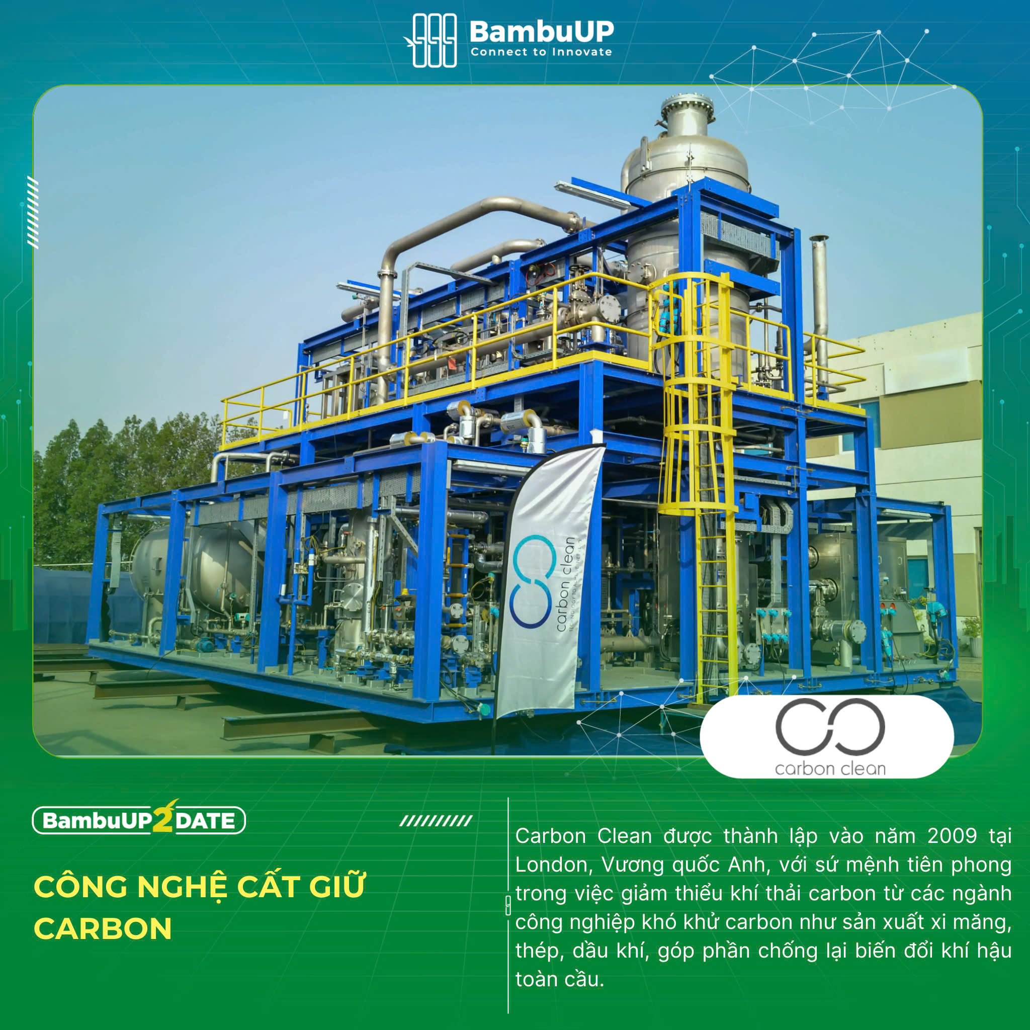 Carbon Clean - Chìa Khóa Lưu Trữ Carbon